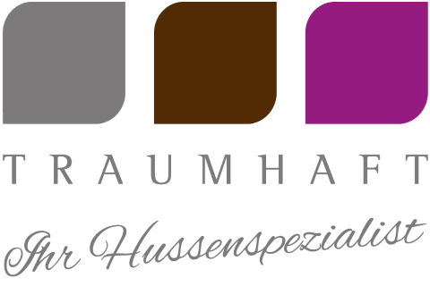 Traumhaft Verleihservice - Hussen & Tischwäsche, Brautstrauß · Deko · Hussen Ruhrgebiet, Logo