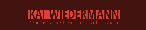 Kai Wiedermann - Zauberkünstler & Schlitzohr, Showkünstler · Kinder Dinslaken, Logo